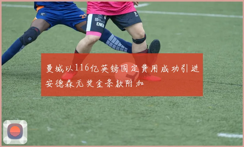 曼城以116亿英镑固定费用成功引进安德森无奖金条款附加